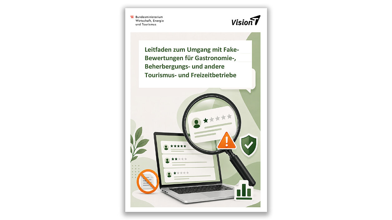 Vorschaubild des Leitfadens zum Umgang mit Fake-Bewertungen
