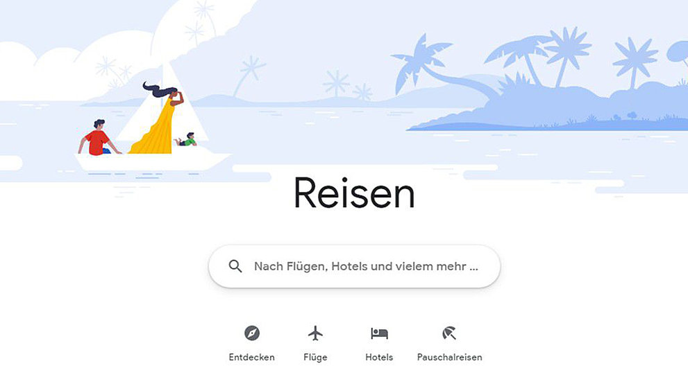 Kostenlos zu mehr Sichtbarkeit mit Google Travel