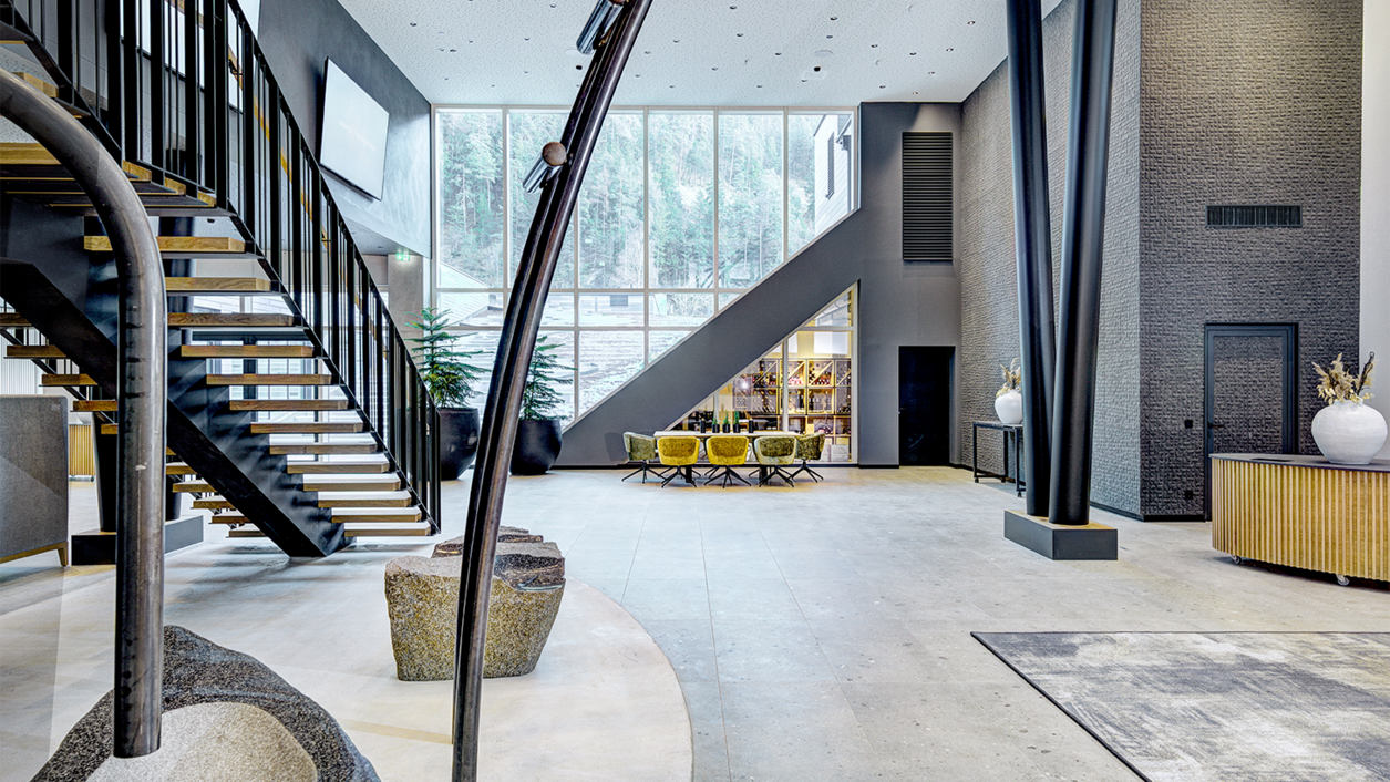 Lobby der World of Congress im Brandlhof