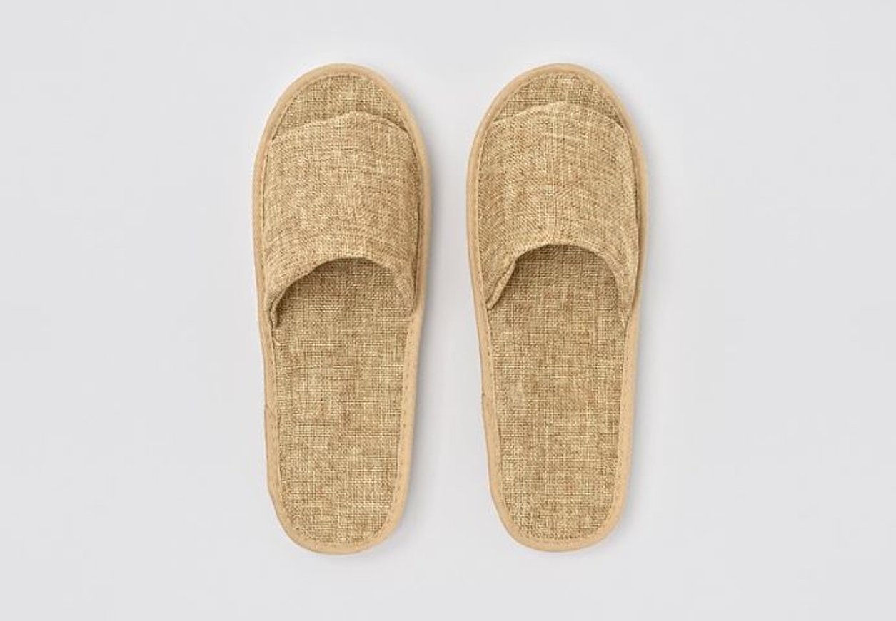 SerrentiS Natural Flax Slipper