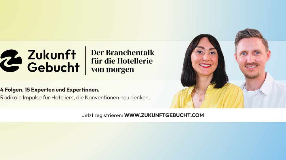 Neue Talkshow “Zukunft Gebucht” bringt Hoteliers und Branchenexperten an einen Tisch