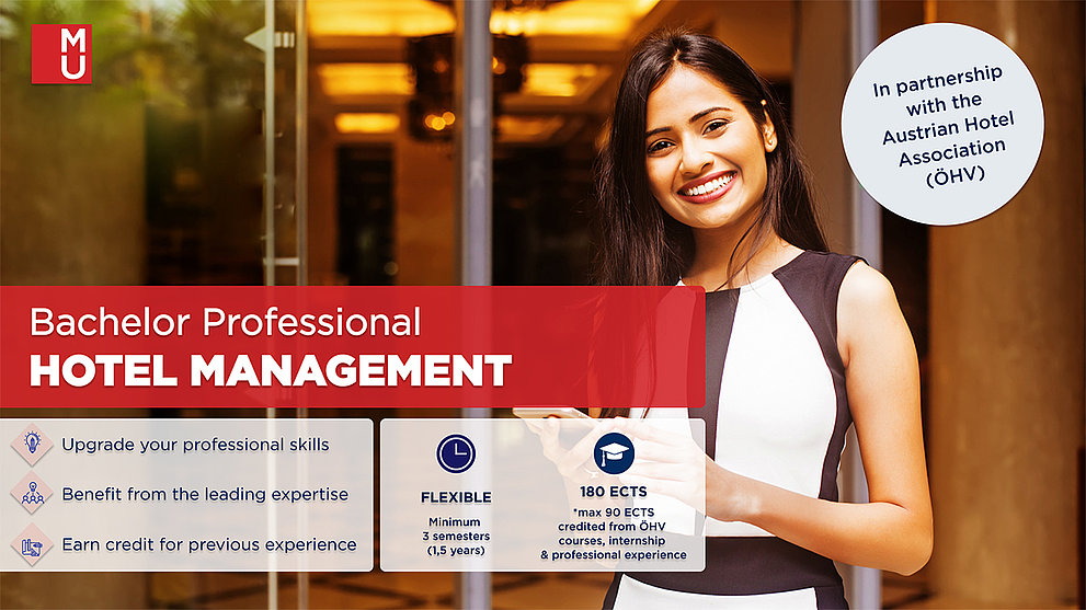 NEU: Bachelor Professional im Hotel Management
