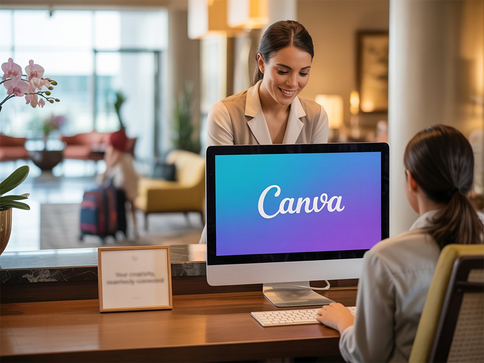 Webinar "Grafisch kreativ im Hotel – einfach mit Canva, ohne Agentur & Vorkenntnisse“
