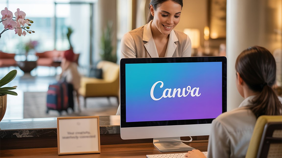 Webinar "Grafisch kreativ im Hotel – einfach mit Canva, ohne Agentur & Vorkenntnisse“