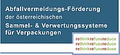 Abfallvermeidungs-Förderung
