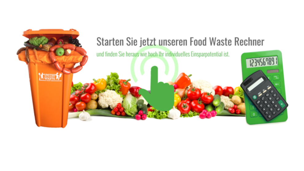 Einsparpotential mit dem Food Waste Rechner