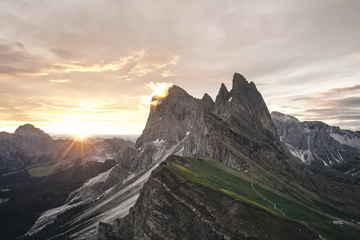 Abendstimmung Bergwelt Südtirol