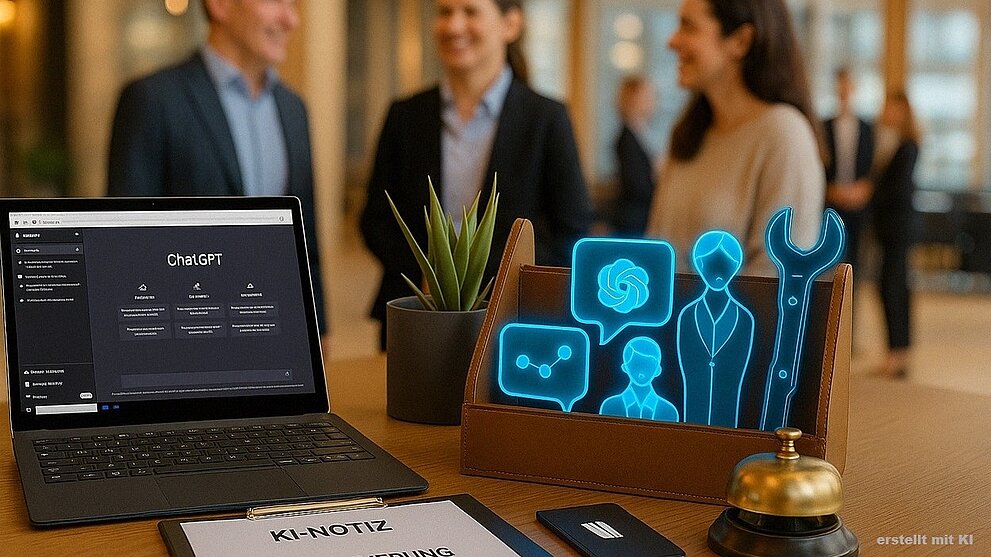 Webinarreihe "KI-Werkzeugkasten für den Hotelalltag"