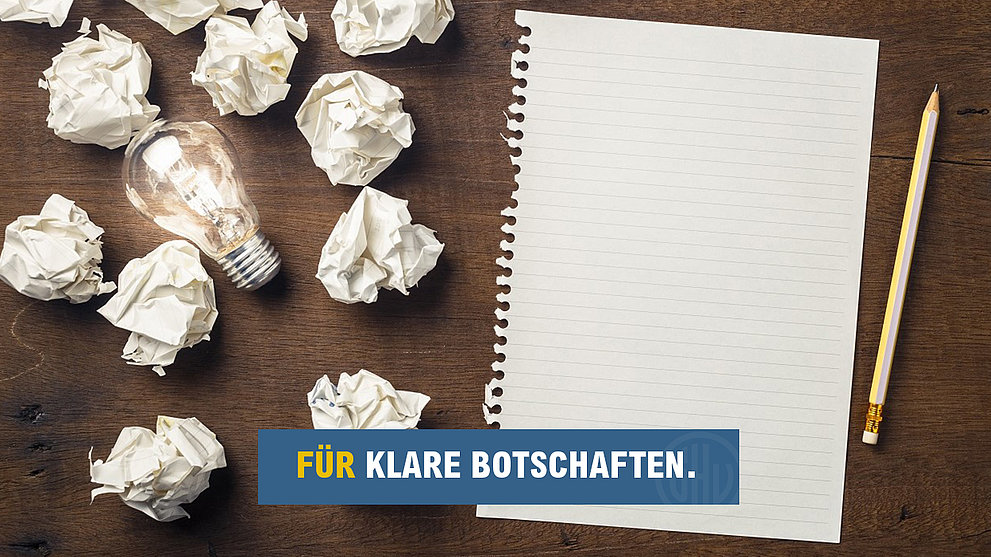 Praktikerseminar "Schreibfit: Ohne Umweg zum fertigen Text"