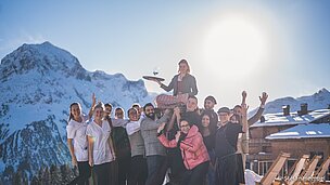 Team des Hotel Goldener Berg