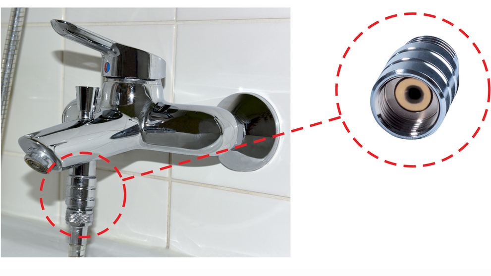 ECOTURBINO® - Wassersparsystem für die Dusche + Case Study