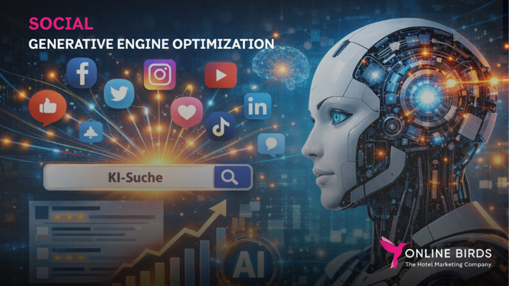 Social GEO: Schon wieder nur ein neues Buzzword oder doch entscheidend für eine gute KI-Sichtbarkeit von Hotels?