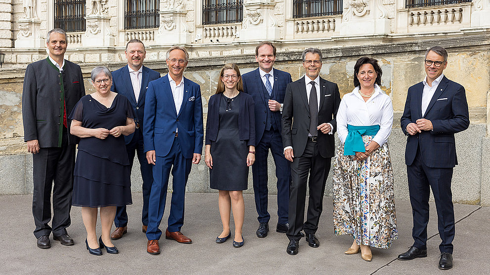 Das ÖHV-Präsidium Die ÖHV vor Ort