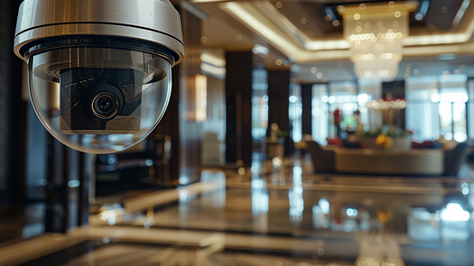 Sichere Videoüberwachung in Hotels