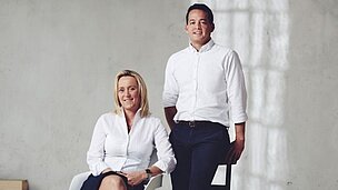 Brigitte Maier und Johannes Woller
