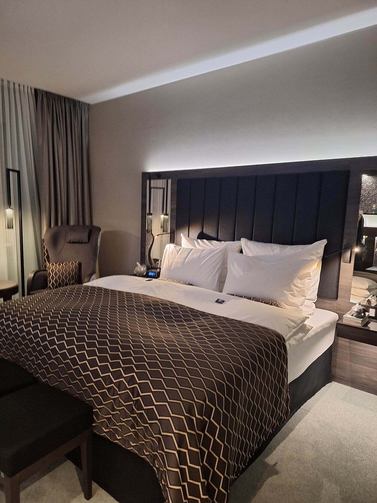 Showroom mit Bett