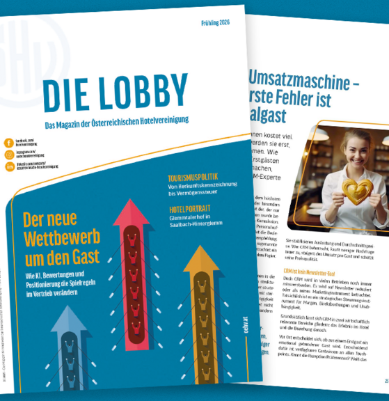 Der neue Wettbewerb um den Gast. Jetzt in der neuen "lobby".
