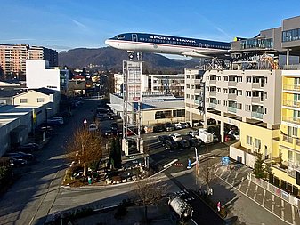 Novapark Flugzeughotel Graz