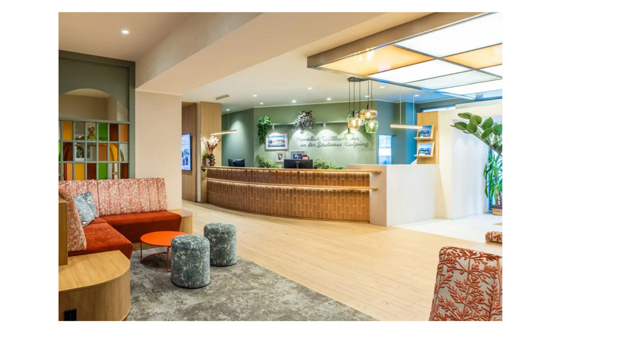 Lobby des Hotels Stadtoase Kolping