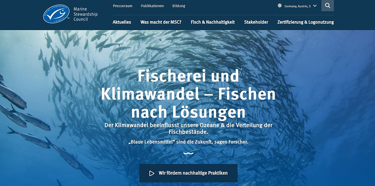 Fischerei & Klimawandel