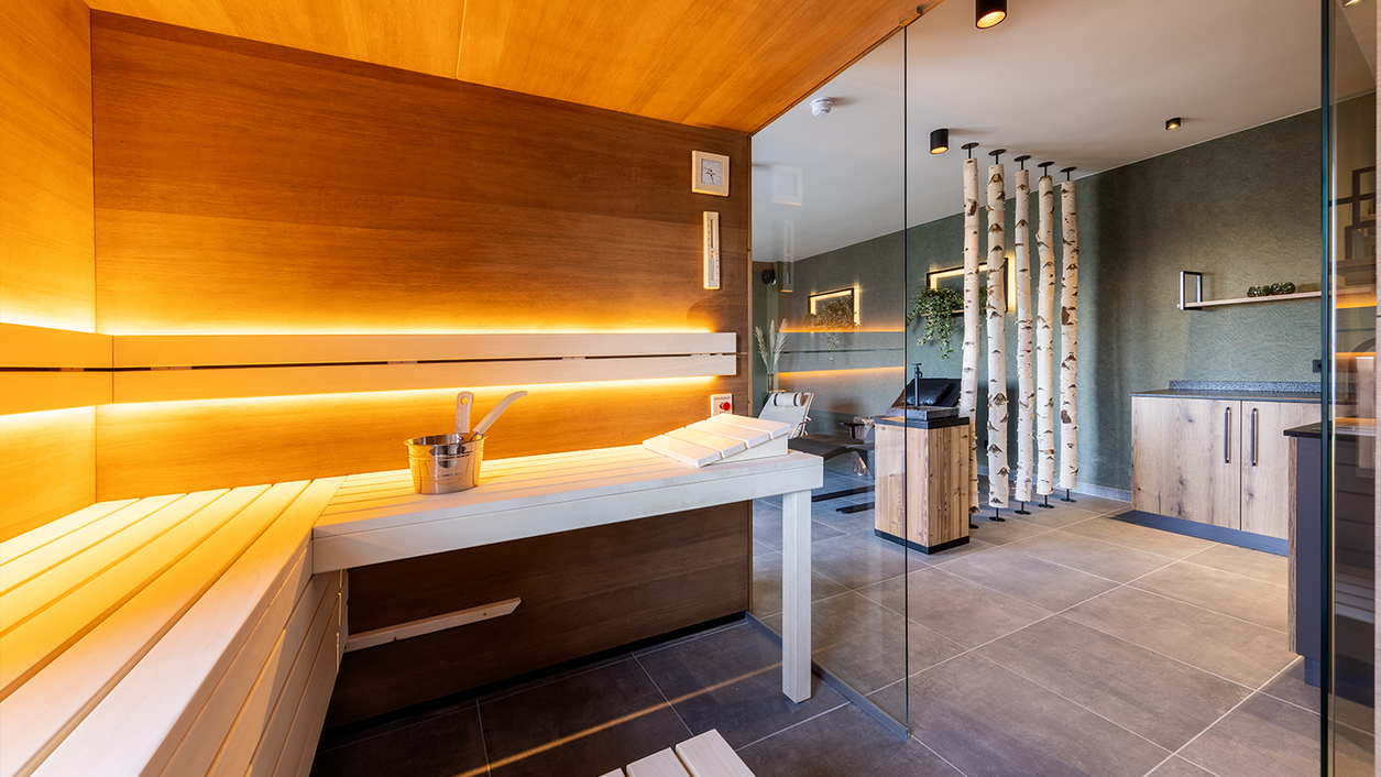 Sauna in der Gumpenlodge