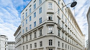 Außenansicht Gebäude Neue Post