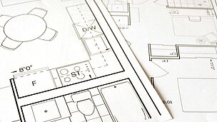 Ein Bauplan